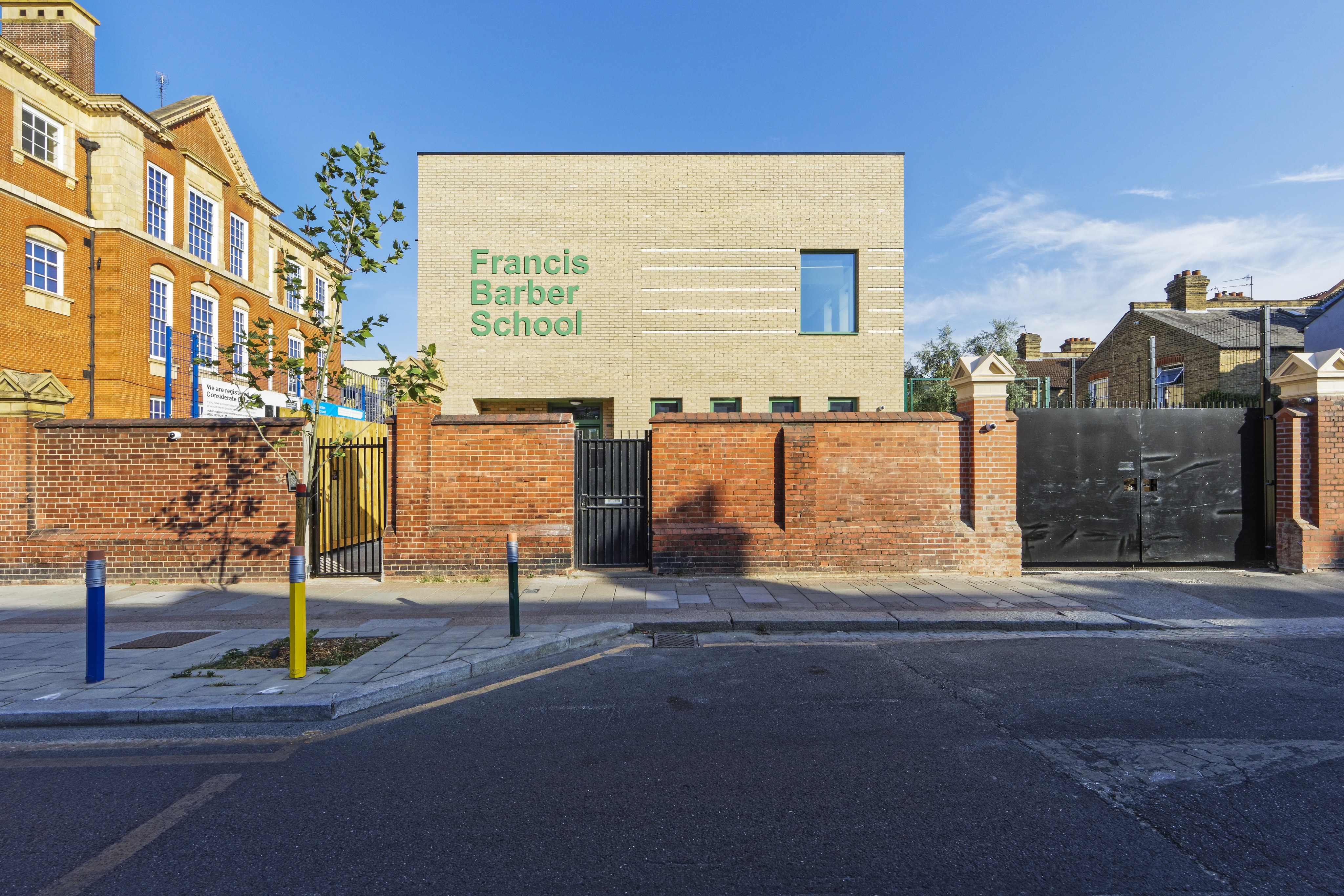 Completed Francis Barber PRU building