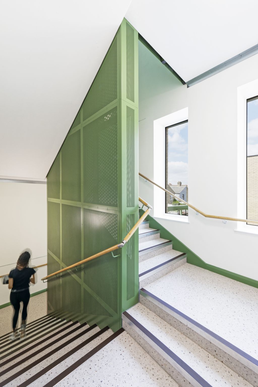 Francis Barber PRU internal staircase