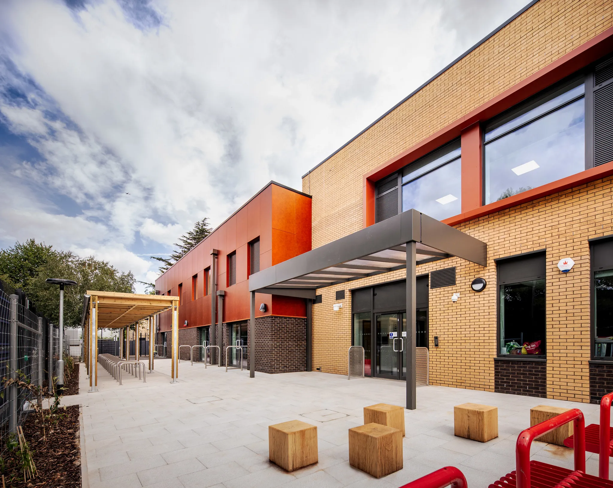 Iqra VA Primary School entrance and facade